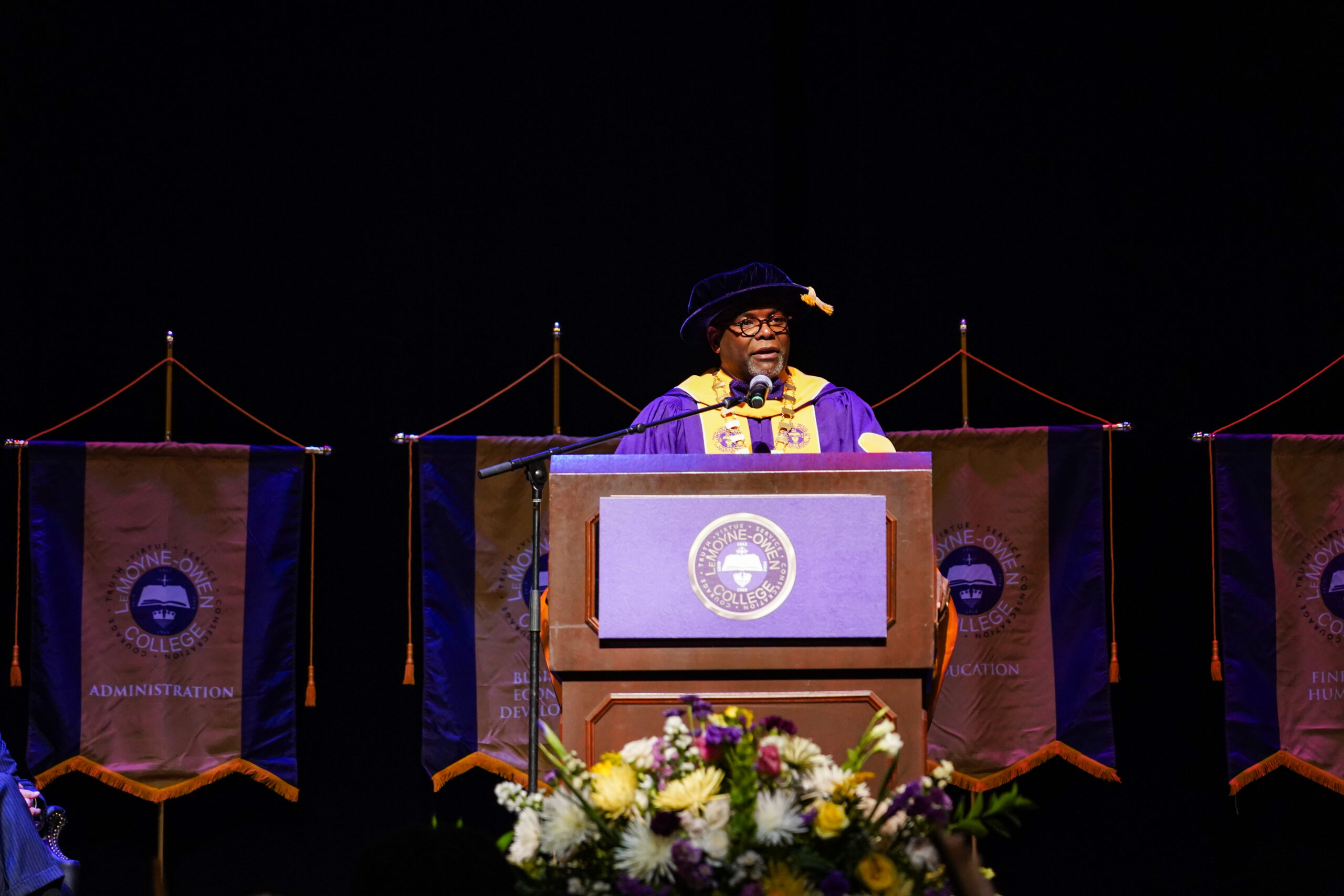 Dr. Christopher B. Davis Formally Installed as LeMoyne-Owen College’s 14th President